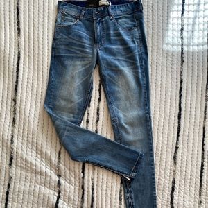 Hyper Denim Zipper Skinny Jeans